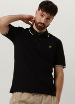 Lyle & Scott Tipped Polo Shirt Polos & T-shirts Homme - Polo - Zwart - Taille XL