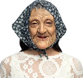 Boland - Latex masker Oude vrouw - Volwassenen - -
