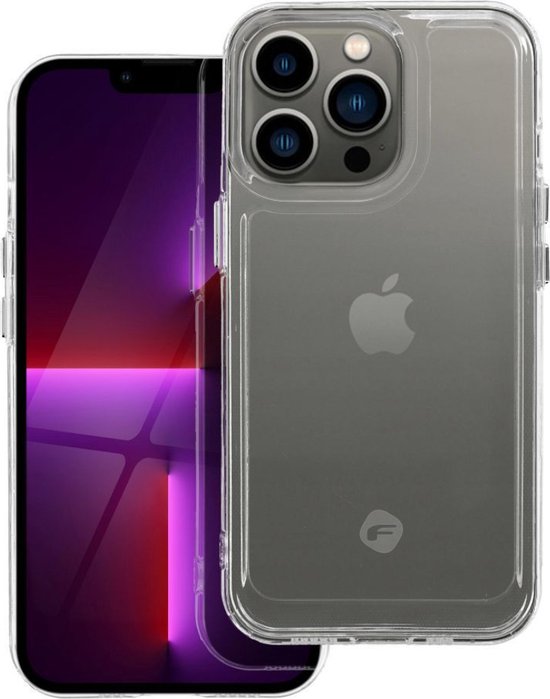 FORCELL - Coque adaptée à Apple iPhone 15 Pro - Clear Case - Transparent