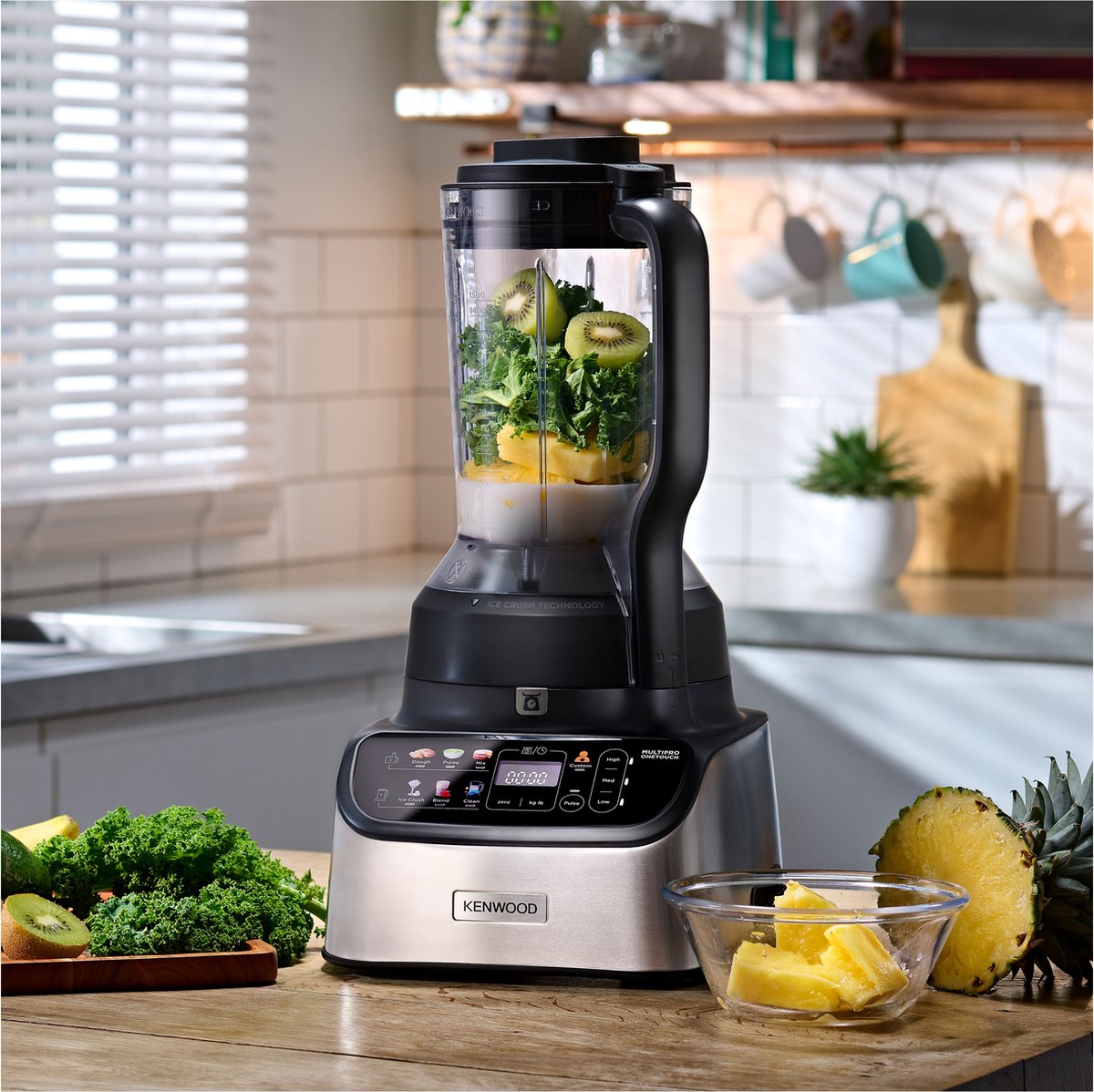Kenwood FDM73.480SS MultiPro One Touch - Foodprocessors - Zilver - Ingebouwde digitale weegschaal - Express Serve thumbnail 7