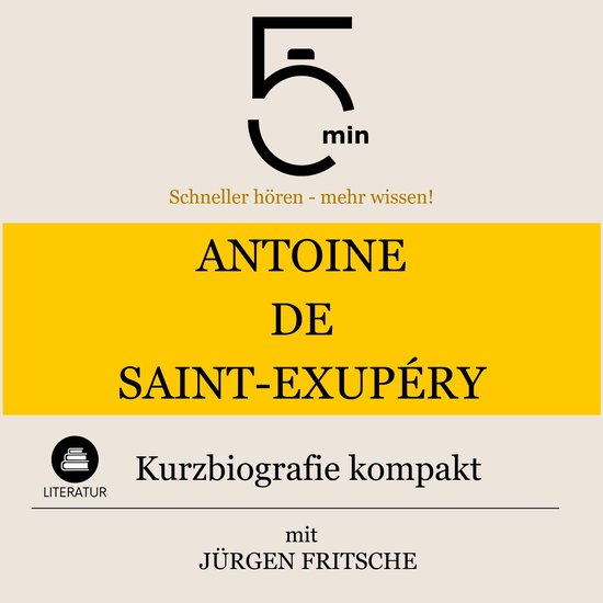 Antoine de Saint-Exupéry: Kurzbiografie kompakt - cover