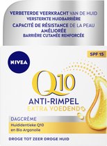 NIVEA Q10 Power + Crème de jour anti-rides extra nourrissante - Peau sèche - 50 ml