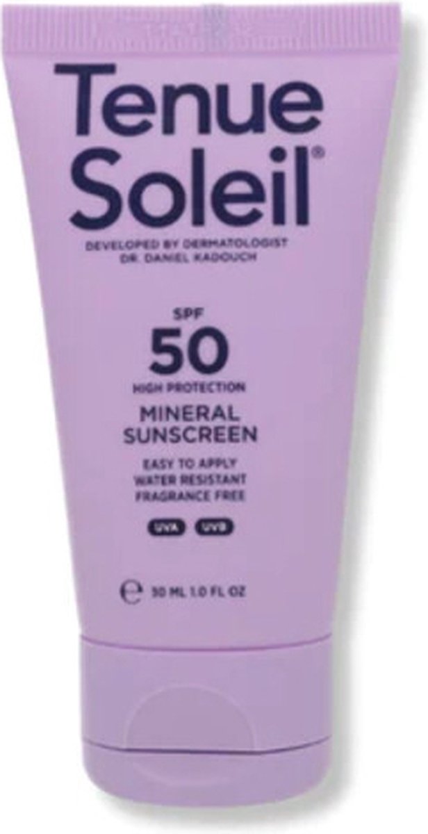 Tenue Soleil Minerale Zonnecrème SPF 50 30 ml