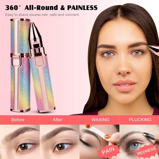 Epilateur Sourcil,Épilateur Sourcils Électrique, Eyebrow Trimmer