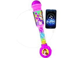 Disney prinses Trendy Verlichtingsmicrofoon met luidspreker (aux-in), melodieën en geluidseffecten
