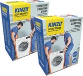 Sangles pour meubles Kinzo - 4x - 150 KG - 2800 x 45 x 1,2 MM - Réglable