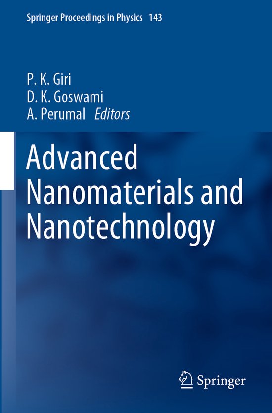 Advanced Nanomaterials and Nanotechnology - cover