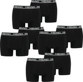 HEAD Heren Boxershorts Basic Boxer 8 Pack Zwart