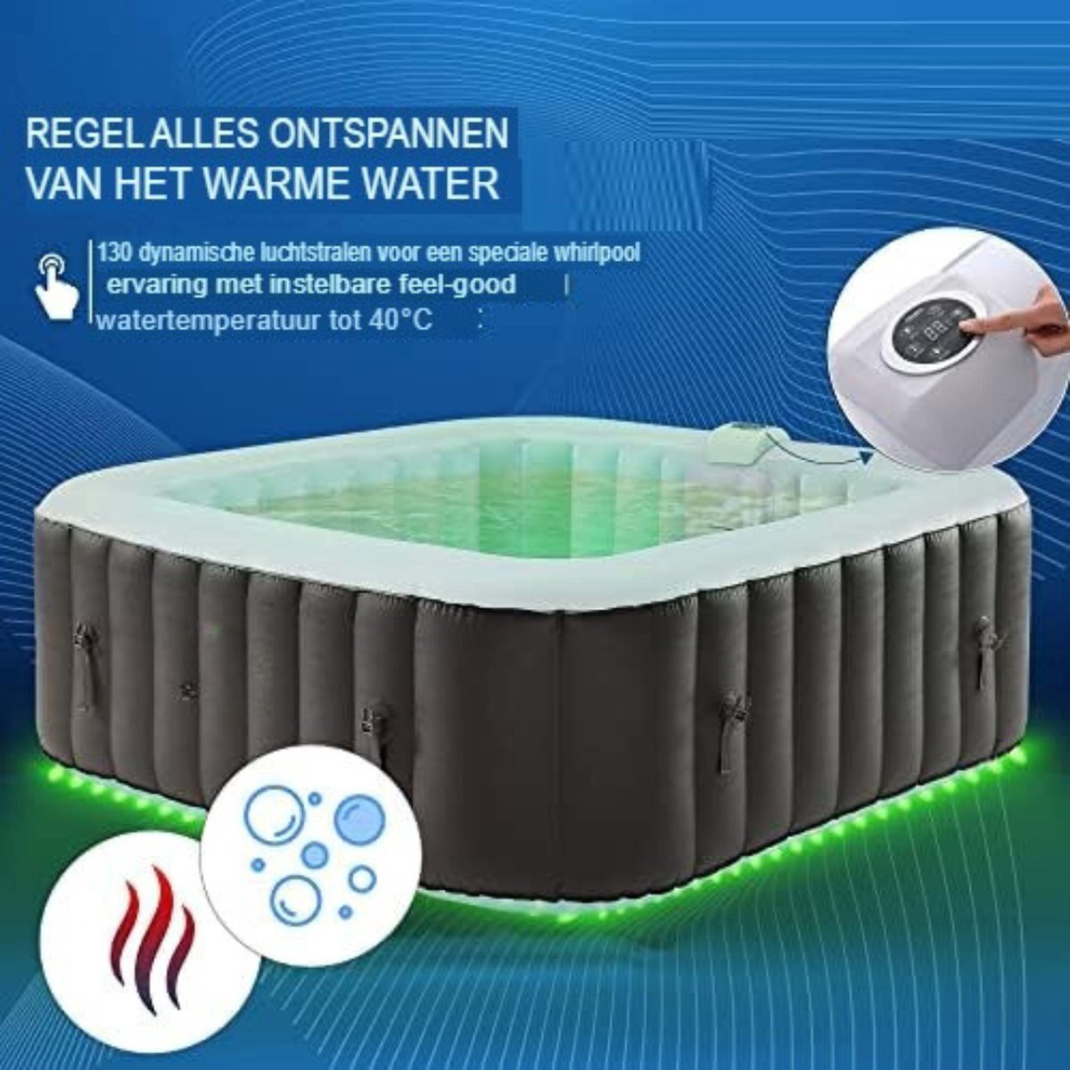 Opblaasbare Jaccuzi - Opblaasbare - afbeelding 3