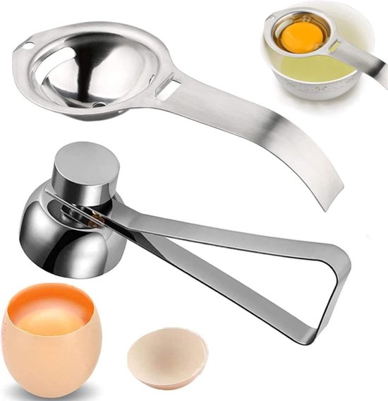 Ouvre-œuf En Acier Inoxydable - Coupe Coquille Parfaite, Idéal Pour Les œufs à La Coque