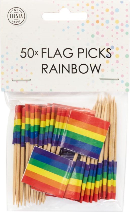 Wefiesta - Prikkers Regenboog (50 stuks)