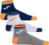 Joma Twin 3PPK Socks 400976-000, Unisex, Grijs, Sokken, maat: 39-42