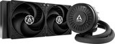 Arctic Liquid Freezer III 240 Black - Vloeistofkoelsysteem processor - afmeting radiator: 240 mm - Intel LGA: 1851, 1700 - AMD AM5, AM4 - 2x 120mm PWM - zwart