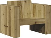 vidaXL - Tuinbank - 79x60x62 - cm - geïmpregneerd - grenenhout