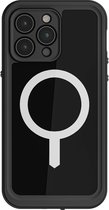 Ghostek Nautical Slim Telefoonhoesje geschikt voor Apple iPhone 14 Pro Max Waterdicht Shockproof Hardcase Hoesje MagSafe Compatible - Zwart