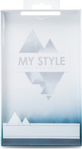 My Style Magneta Telefoonhoesje geschikt voor Samsung Galaxy A41 Hoesje Flexibel TPU Backcover - Leopard