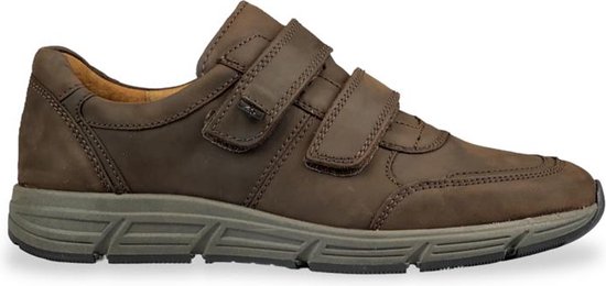 Waldläufer Haslo - heren sneaker - bruin - maat 47 (EU) 12 (UK)