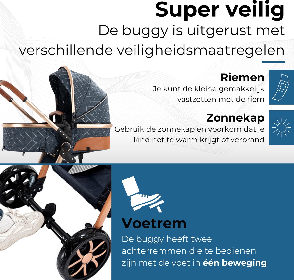 Lunola Nova - Kinderwagen 3-in-1 (EAN: ...9710) - afbeelding 2