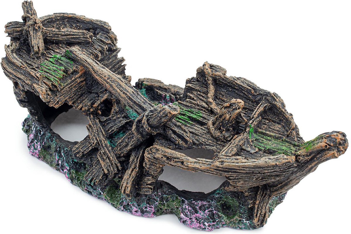 Happet - Resin Ornament - Happet R091 Shipwreck 18 Cm - S-r091sh - 1st