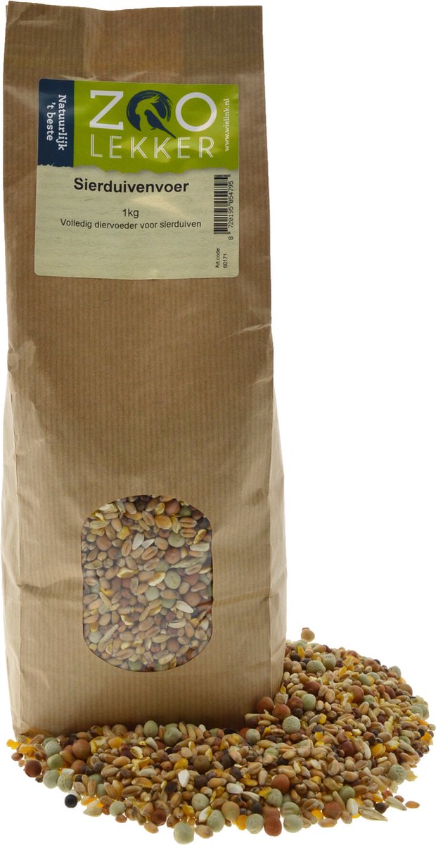 Zoolekker Sierduivenvoer 1KG