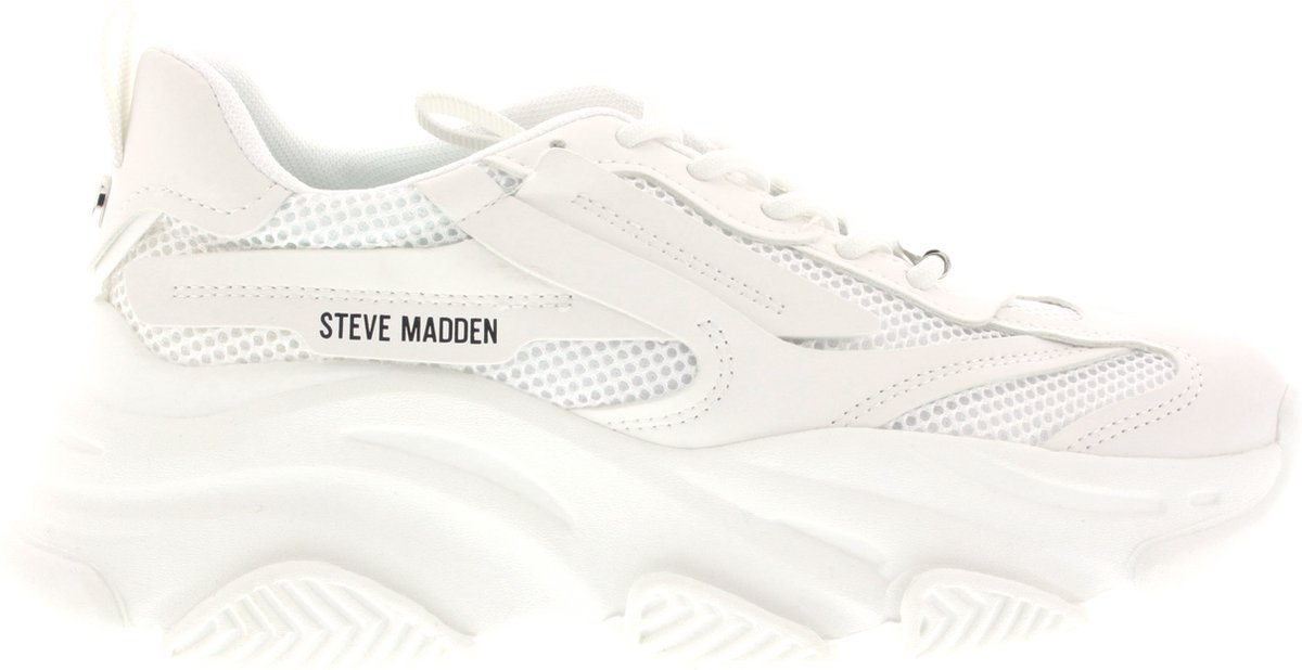 Dames Sneakers Steve Madden Possession-e White Wit - Maat 40 - Steve Madden