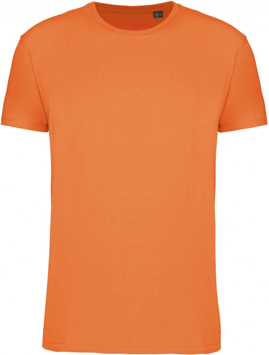 2 Pack Biologisch Premium unisex T-shirt ronde hals 'BIO190' Kariban Oranje - XL - Kariban
