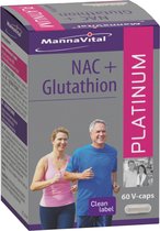 NAC+ Glutathion Platinum 60 vegacapsules