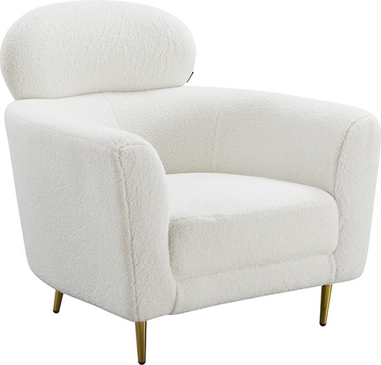 OHNO Furniture Orleans - Teddy Fauteuil - Wit