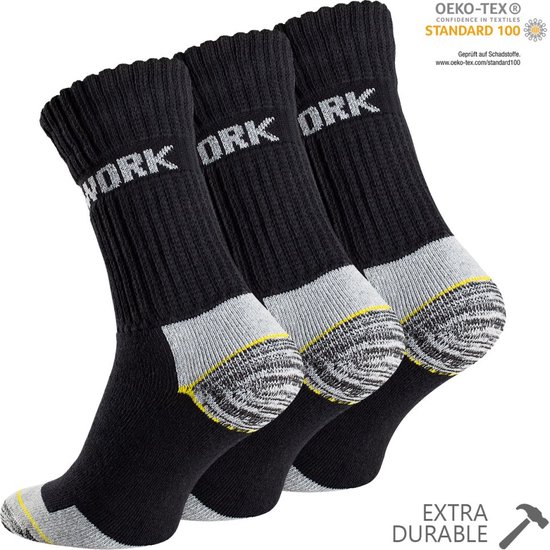 Chaussette de travail solide sale