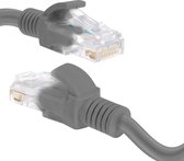 LinQ RJ45 Ethernet-kabel categorie 6 snelle betrouwbare verbinding 30m grijs