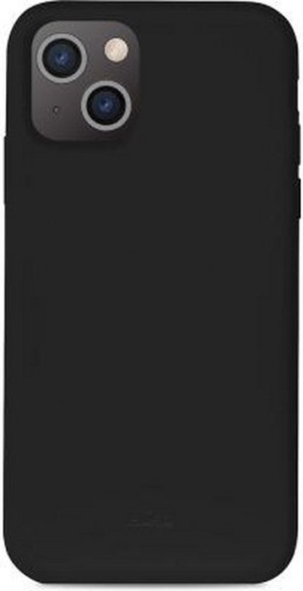 Puro, Icoon beschermhoes Geschikt voor Apple iPhone 13 mini, Zwart