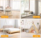 Macrame Kat Bed, Hangmat voor Kat, Kat Swing Hand Breien Opknoping Kat Nesten Huisdier Swing Huisdier Bed