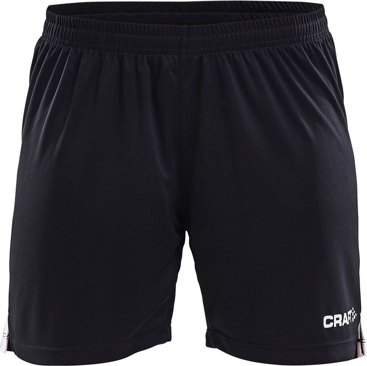 Craft Progress Contrast Short Dames - Zwart / Wit | Maat: L