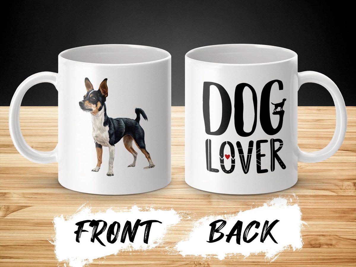 Mok Toy Fox Terrier Dog / hond - dog lover