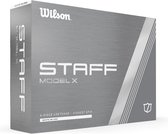 Wilson Staff Model X Golfballen 2024 - Wit - 12 Stuks