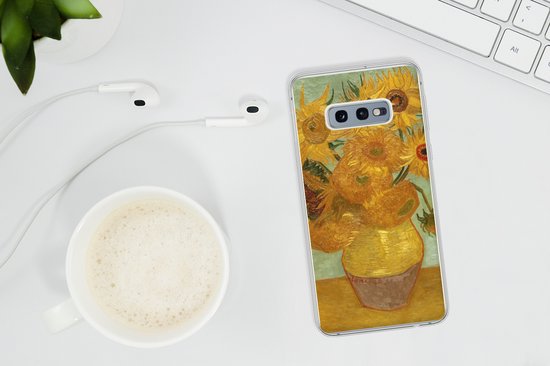 Coque Samsung Galaxy S10e - Tournesols - Vincent van Gogh - Coque de téléphone en Siliconen