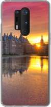 Geschikt voor OnePlus 8 Pro hoesje - Het Binnenhof in Den Haag - Siliconen Telefoonhoesje