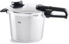 Fissler Vitavit Premium Snelkookpan met Inzet en Finecut, 6L