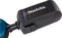 Zwarte Makita stofafscheider met ventilatieroosters.