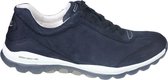 Gabor rollingsoft sensitive 86.965.46 - dames rollende wandelsneaker - blauw - maat 42 (EU) 8 (UK)