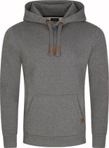 DENIMFY Pull homme DFIvo coupe régulière Grijs 3XL Adultes Sweat à capuche Sweat à capuche