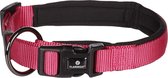 Flamingo Abbi - Halsband Honden - Halsband Abbi Kersenrood S 40-45cm 20mm - 1st