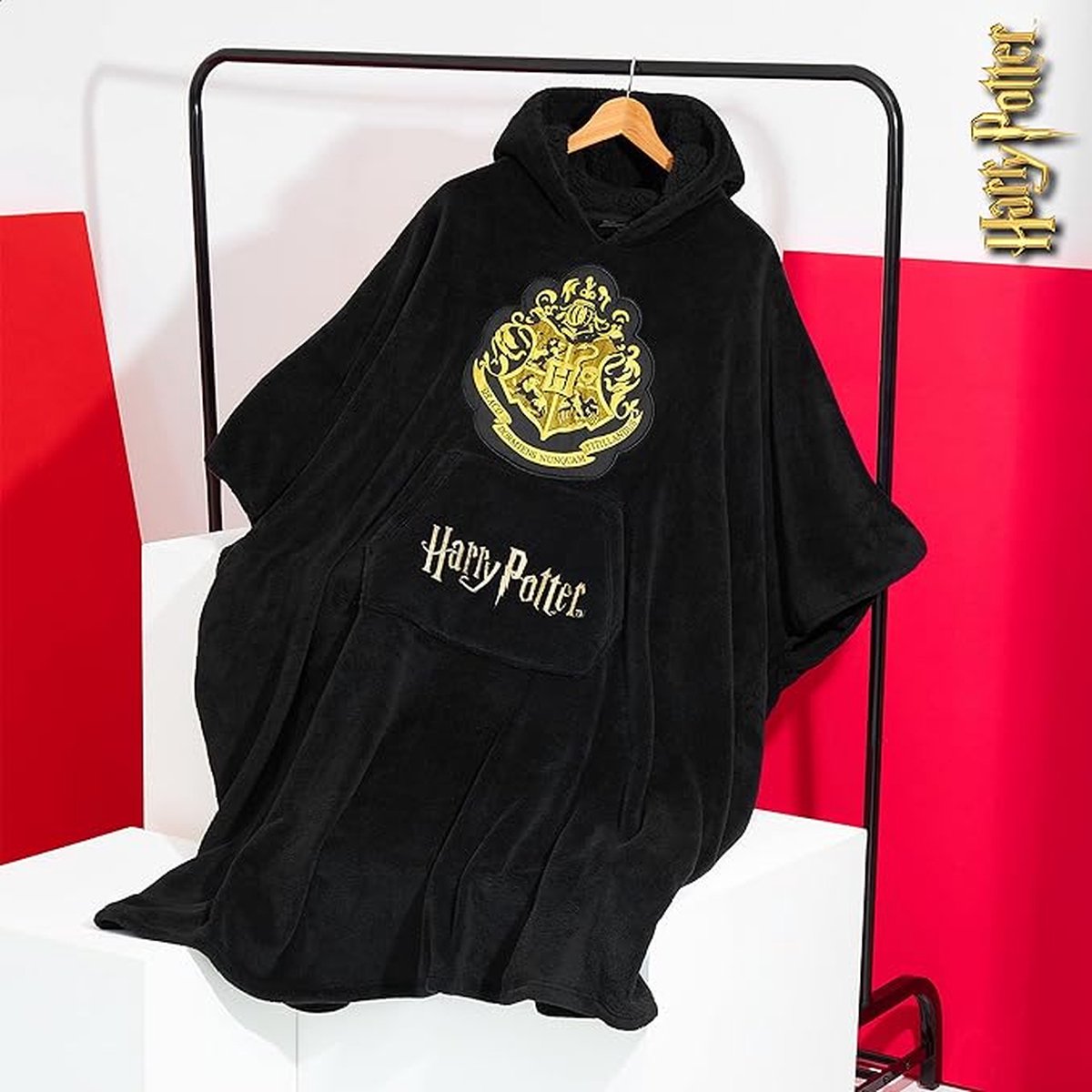 Luxe knuffeltrui hoodiedeken