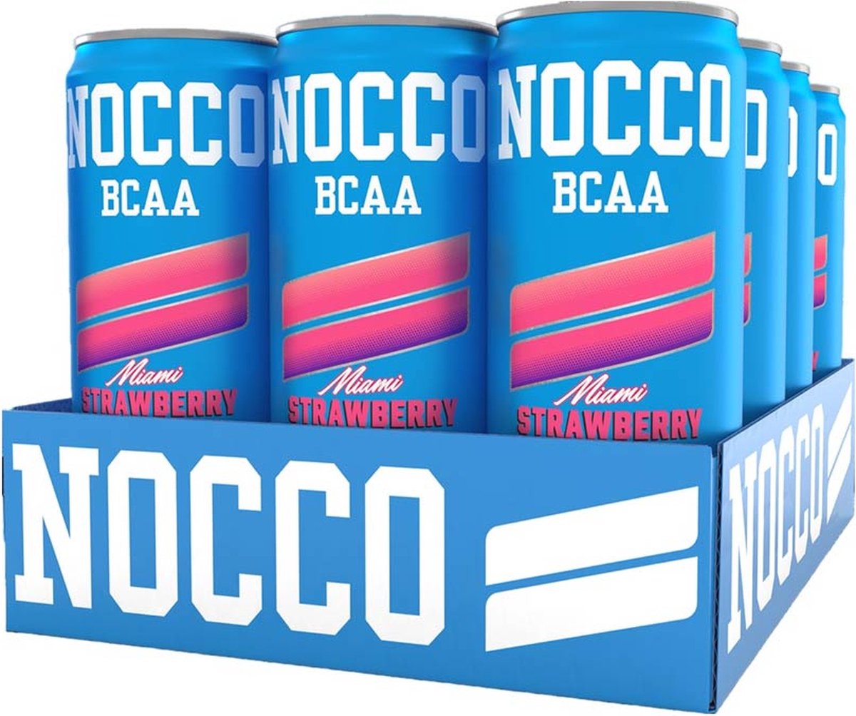 Goedkoopste NOCCO BCAA Drink 12x 250ml Miami