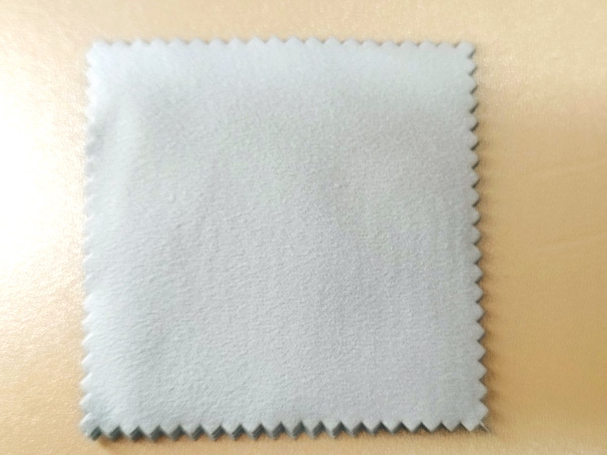 goede kwaliteit Zilver poetsdoekje - 3 stuks - kleur: blauw