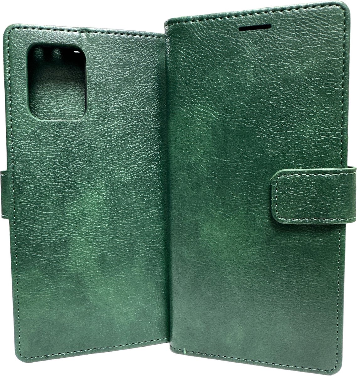 Portemonnee Book Case Hoesje Geschikt voor: Samsung Galaxy S10 Lite 2020 - groen