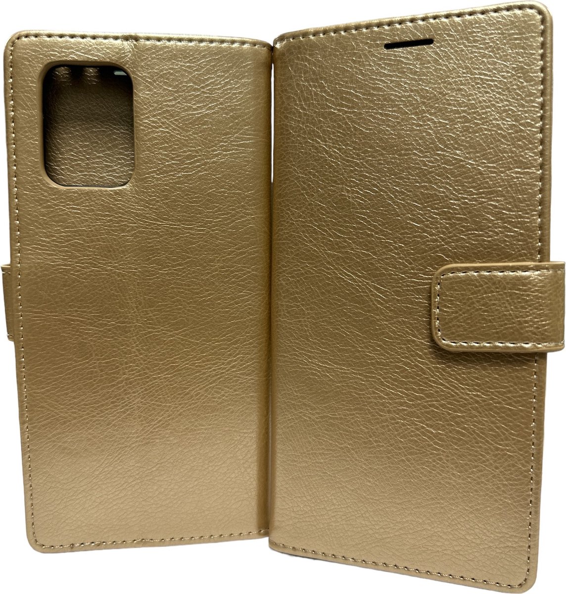 Portemonnee Book Case Hoesje Geschikt voor: Samsung Galaxy S10 Lite 2020 - goud