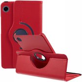 Samsung Galaxy Tab A9 Cover Book Case Rotatif à 360° Rouge