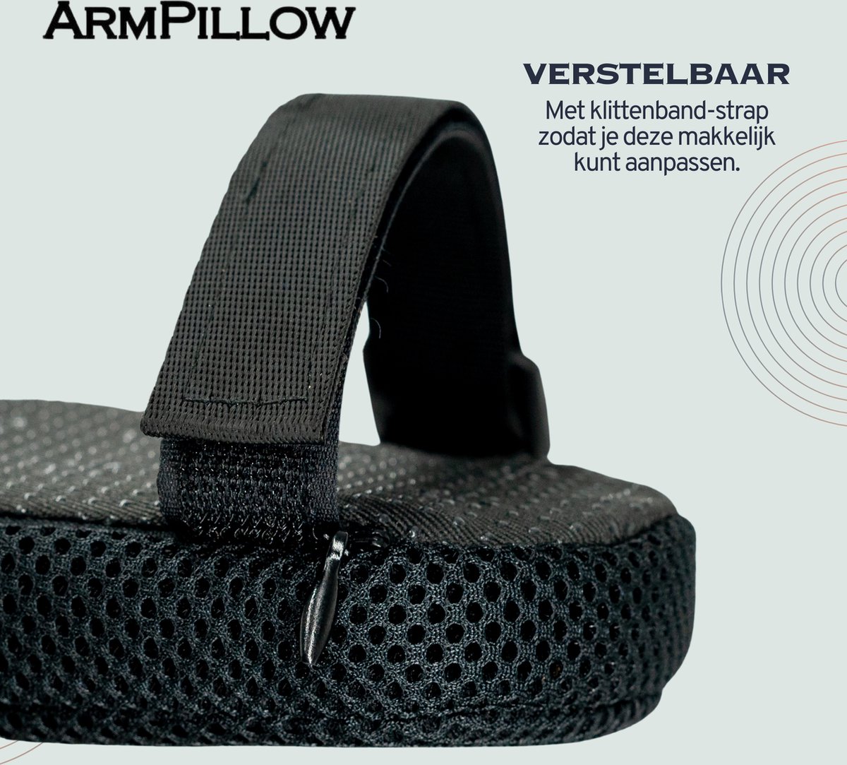 JoyPlus Armsteunkussens voor stoel, 2 stuks armsteunhoezen voor bureau- en gamingstoel, memory foam zacht elleboogkussen met gelkoelkussen voor drukverlichting van ellebogen en onderarmen (zwart