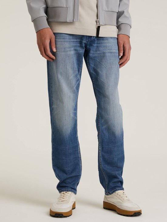 Chasin' Jeans Jeans met rechte pijp Iron Arid Blauw Maat W28L32
